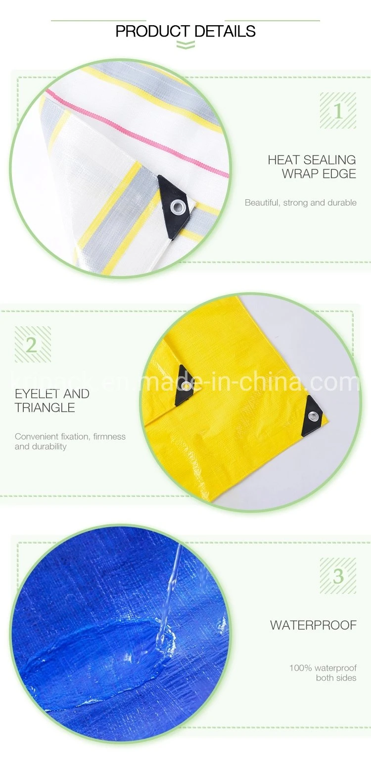 Waterproof High Tensile Coated Mesh Fabric PE Clear Tarp