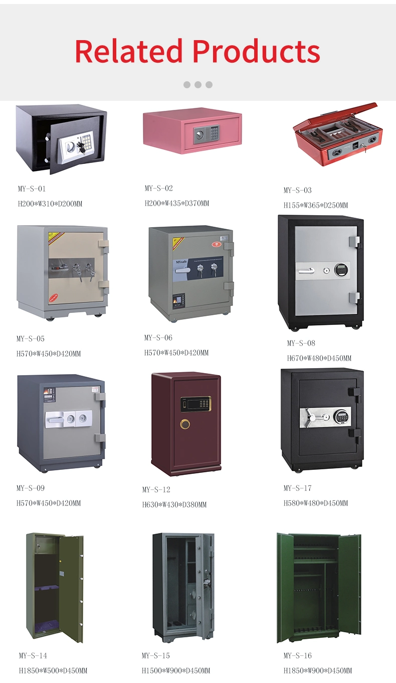 Electronic Digital Fingerprint Locker Safes for Office Home Bank Safe Box